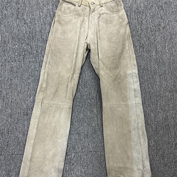 빈티지 레더 팬츠 28인치 