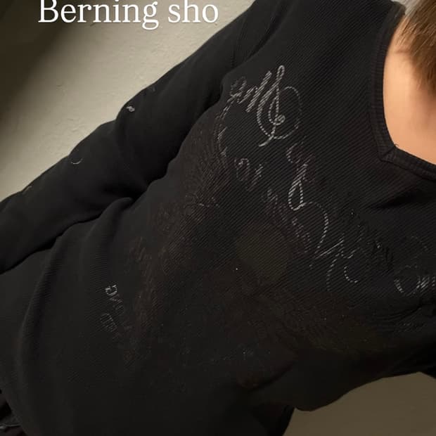 Berning sho lettering & printing l/s
