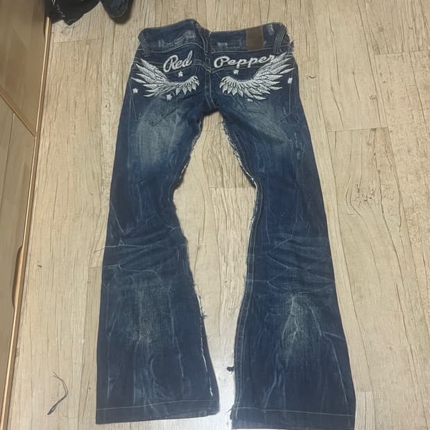 헤체 커스텀 레드페퍼 부츠컷 팬츠