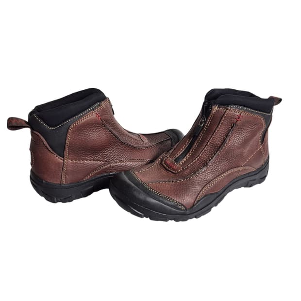 260-265) 빈티지 Clarks 클락스 언스트럭처드 집 레더 부츠