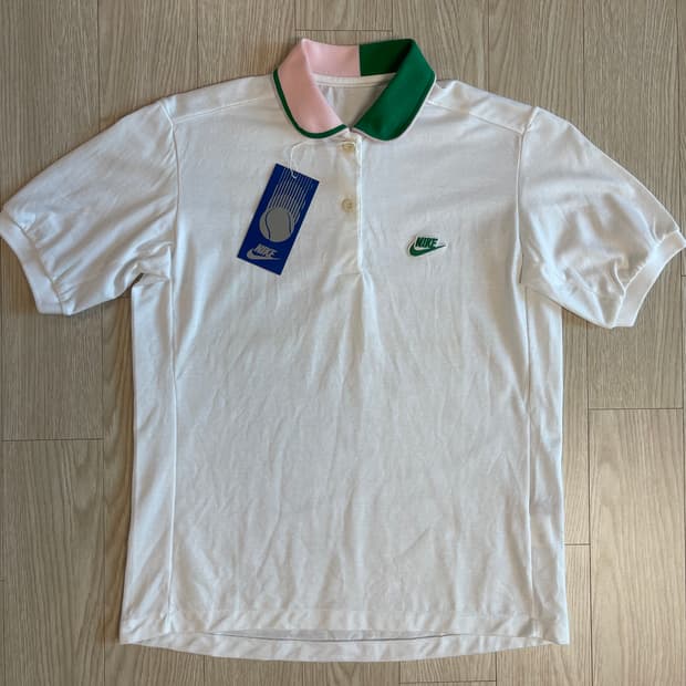 나이키 80s 올드 폴로 피케 우먼스 티셔츠 NIKE OLD 11번