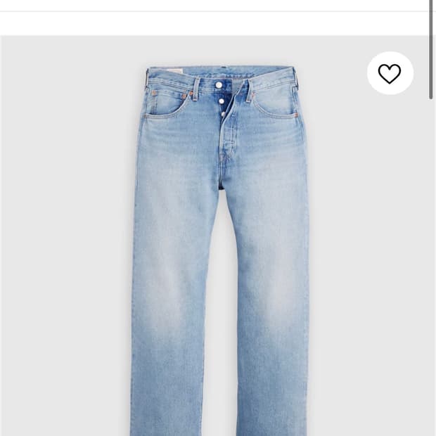 리바이스 501 루즈 진 32x32