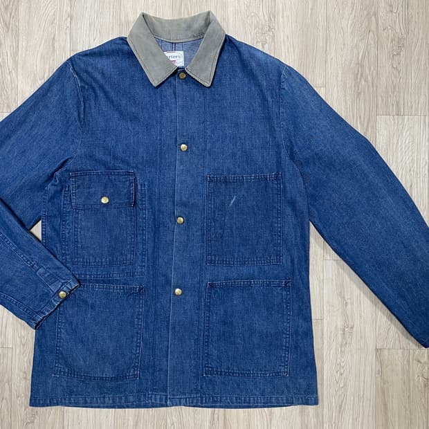100~105) RRL원판 60's 카터스 코듀로이카라 데님 커버올