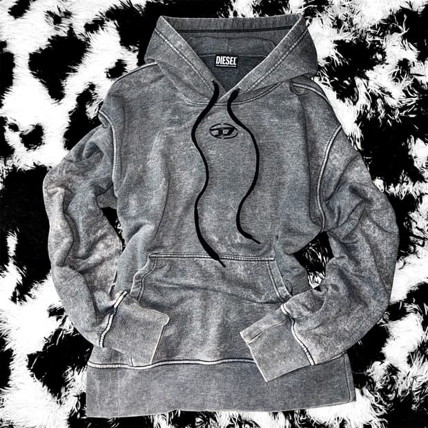Diesel s-max overdyed hoodie