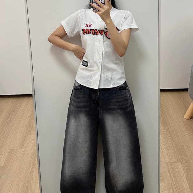 SK와이번스 김광현 마킹 야구 홈 유니폼