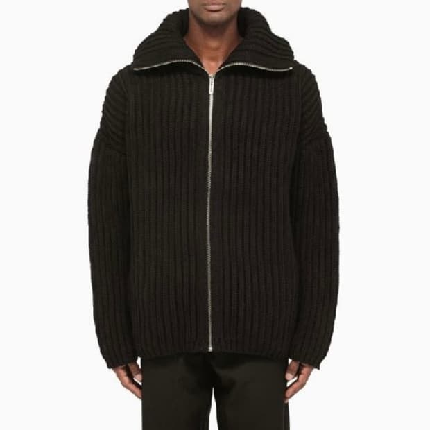 032c overfit chunky 니트 가디건 S