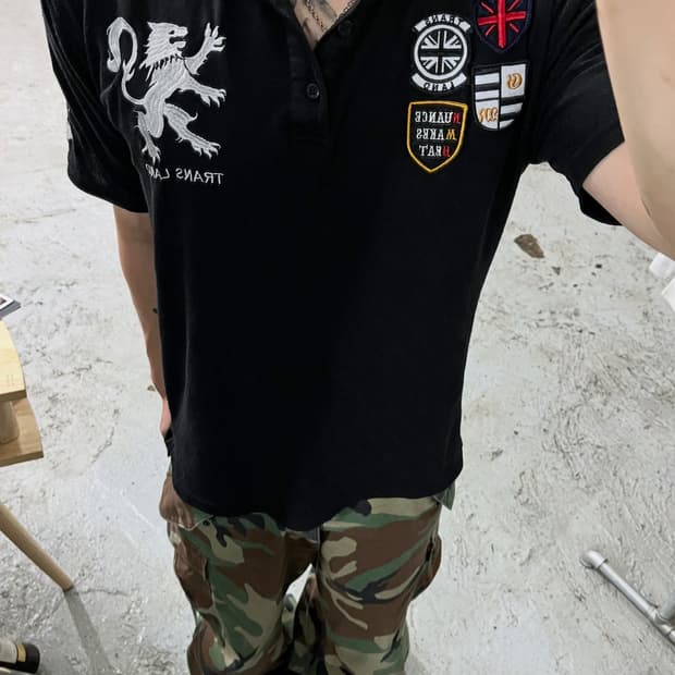 Trans Land polo tee