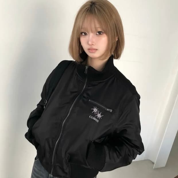 코이리스 포인 블루종 자켓