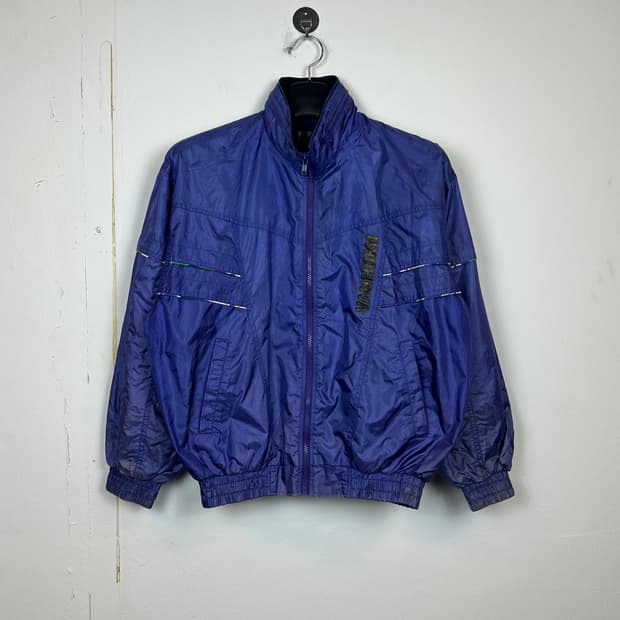 JPN VAN HORN 보라색 바람막이 점퍼 OS