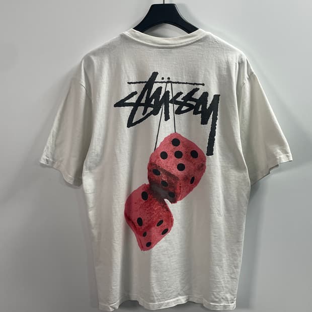 스투시 다이스 라운드 반팔 티셔츠 (on.701)  