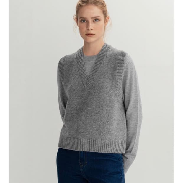 (새상품) 문달 니트 베스트