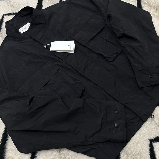 [M]라퍼지스토어 오버핏 2Way 바람막이/블랙