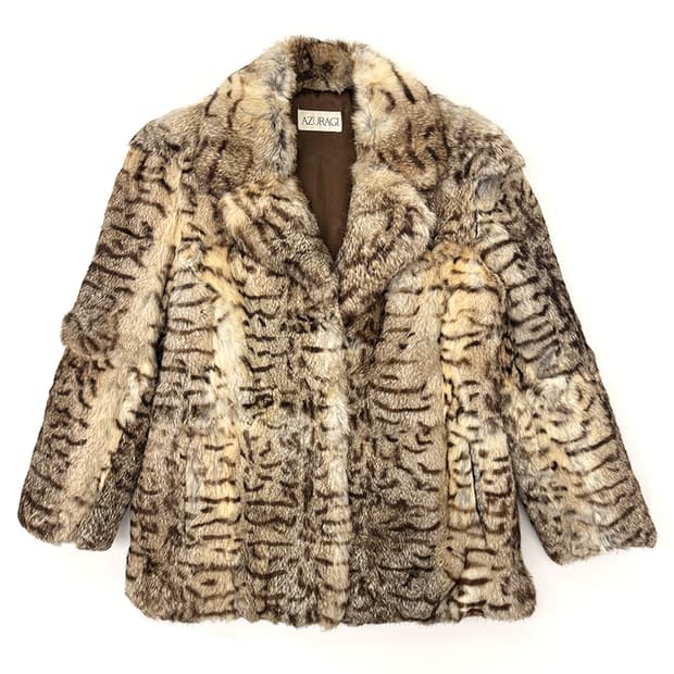 Azuragi Rabbit Fur Jacket