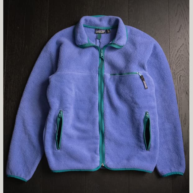 89s Patagonia Synchilla Cardigan / 100