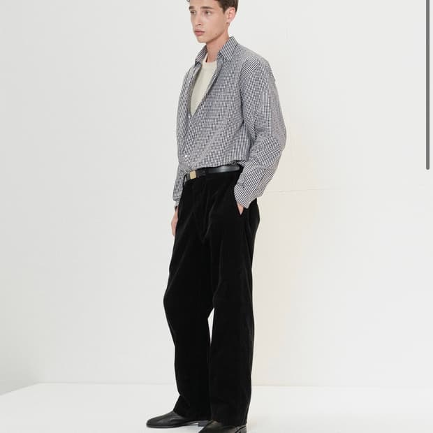 [3] 브라운야드 스테디 셔츠 다크 네이비 체크