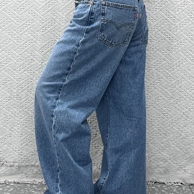 리바이스 프리미엄 레트로 빈티지 와이드 데님팬츠 27인치 C10844