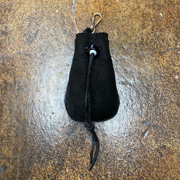 사슴가죽 파우치 키링