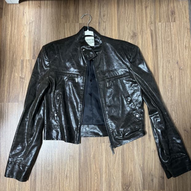 보헴서 가죽자켓