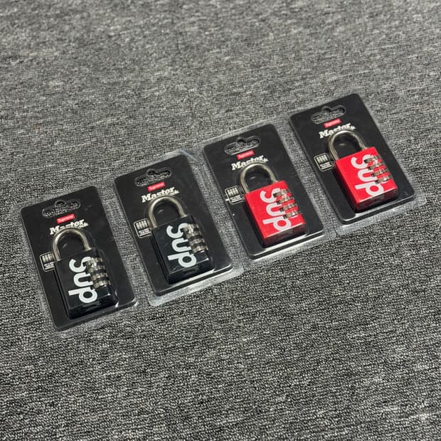 슈프림 마스터락 자물쇠