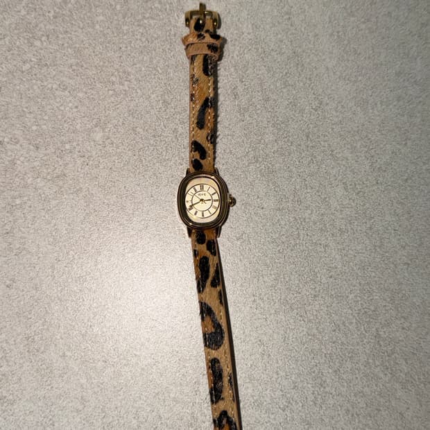 leopard watch 호피 시계