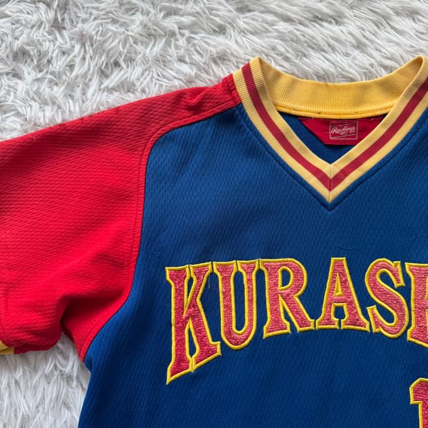 RAWINGE 일본빈티지 야구 유니폼 반팔 야구유니폼 빈티지반팔 기능성