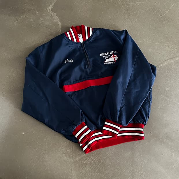 Kentucky Baptist Crusaders 웜업 자켓