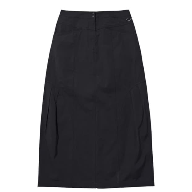 미스치프 롬버스 롱스커트 블랙M