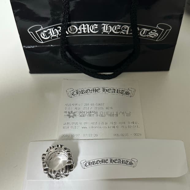 크롬하츠 세메터리 스퀘어링 us6.5