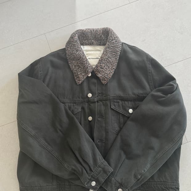 자라 나누시카 nanushika 데님 자켓