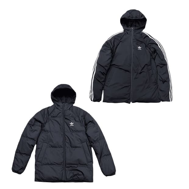 ADIDAS SST 리버서블 덕다운 패딩 S
