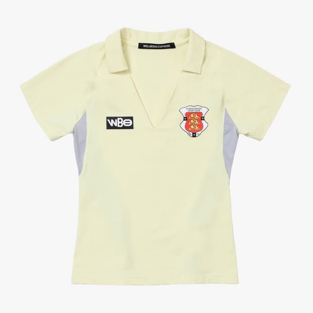 웰빙익스프레스 옐로우 반팔티