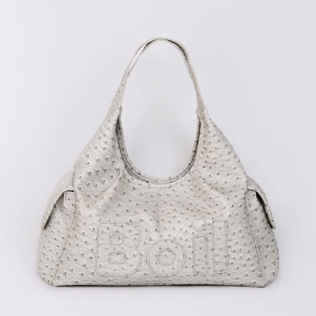 보일테일 메간 백 (OSTRICH DIRTY)