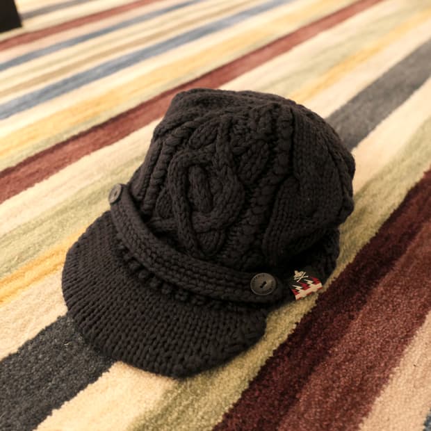 히스테릭 글래머 니트 캡