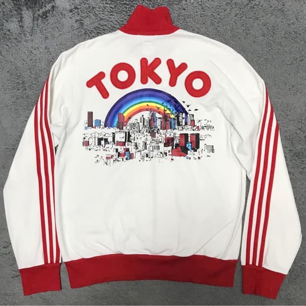 아디다스 파이어버드 도쿄 트랙탑 져지