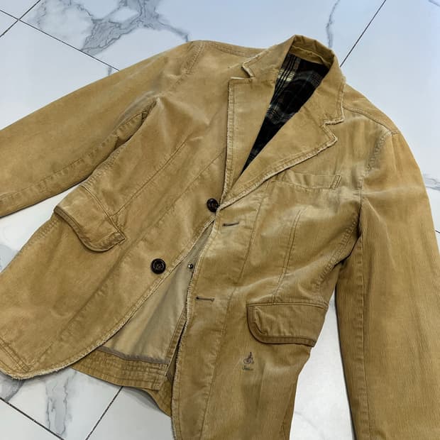 빈티지 빈폴진스 코듀로이 자켓 95