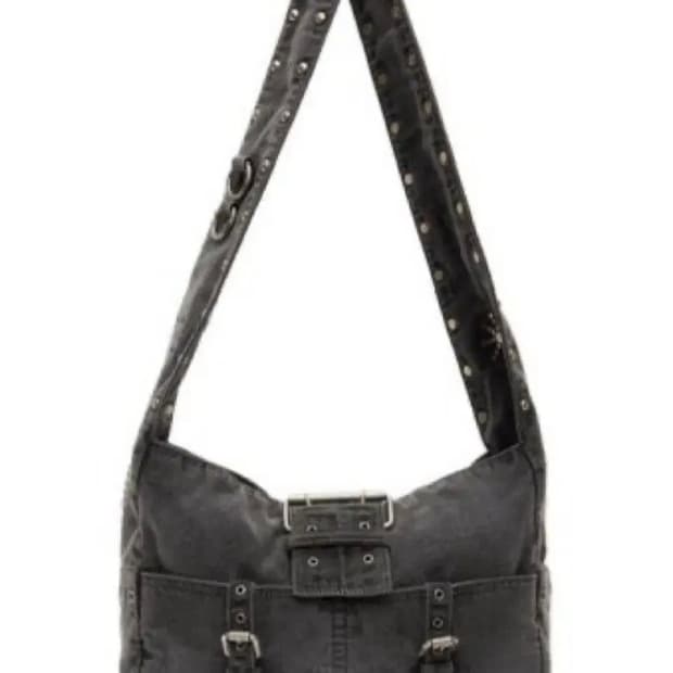 open yy stud messenger bag 오픈와이와이 가방