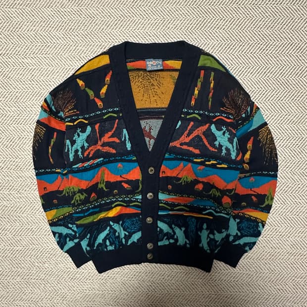 GECCU australia made cable cardigan