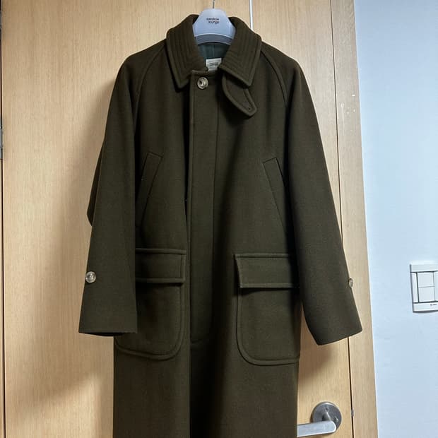 어나더오피스 보이저 발마칸 코트(01 size_올리브카키)