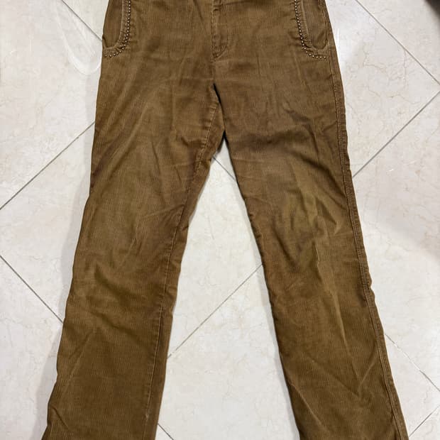 엔 할리우드 코듀로이 부츠컷 팬츠 M 30 32 n.hoolywood