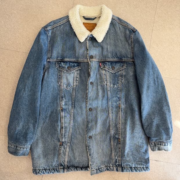 리바이스 셰르파 데님 자켓