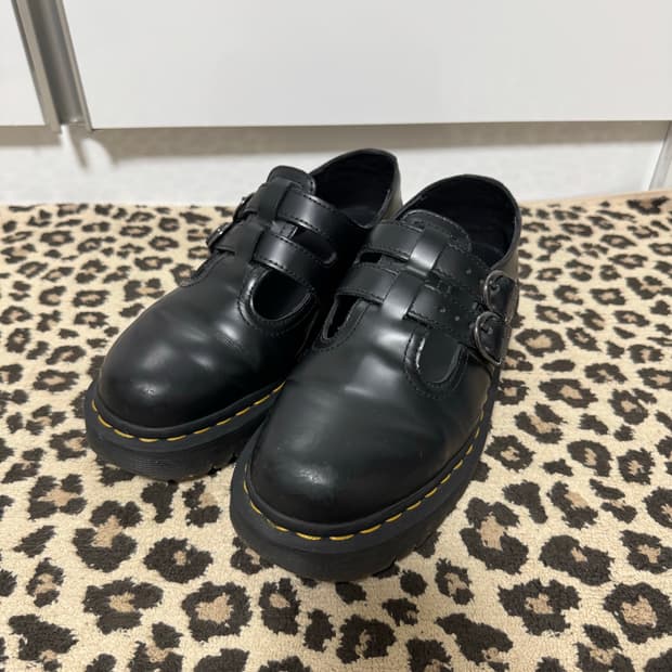 닥터마틴 8065 ll 벡스 스무스 레더 플랫폼 메리제인 블랙