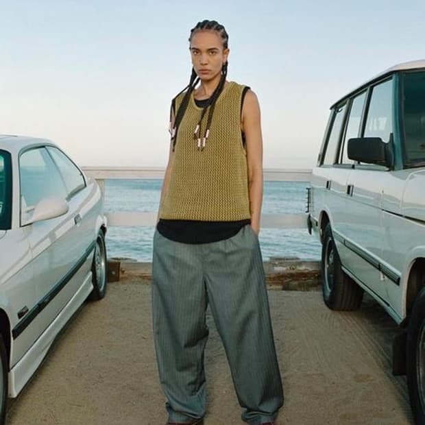 스투시 볼륨 스트라이프 팬츠