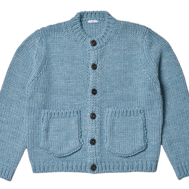 [구매중] STU 디멘션 가디건 블루 L