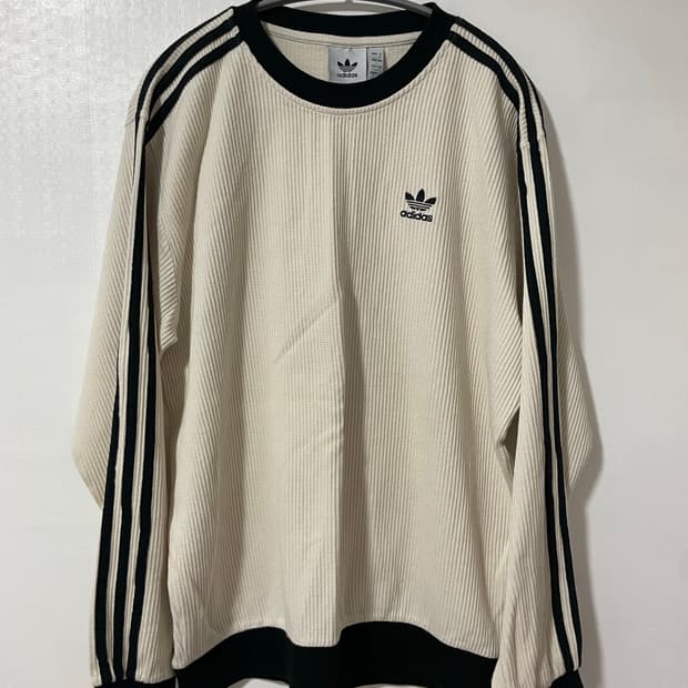 아디다스 아디컬러 클래식 와플 크루넥 L