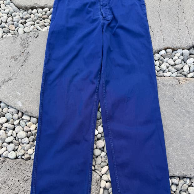 1970s FRIENDSHIP NAVY INK BLUE 프렌치워크팬츠