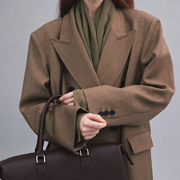 에토스 멕시버튼 롱 코트 새상품