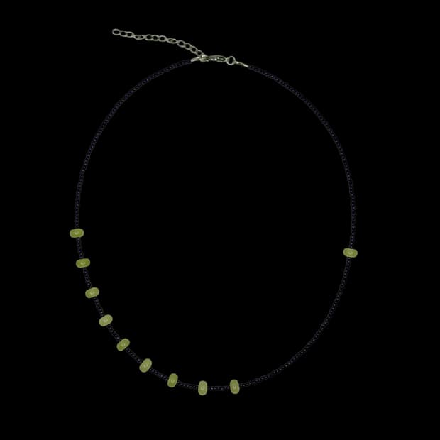 Green flow necklace 