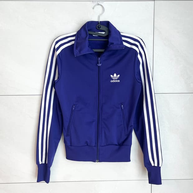 아디다스 딱붙핏 파이어버드 져지 퍼플 [XS]