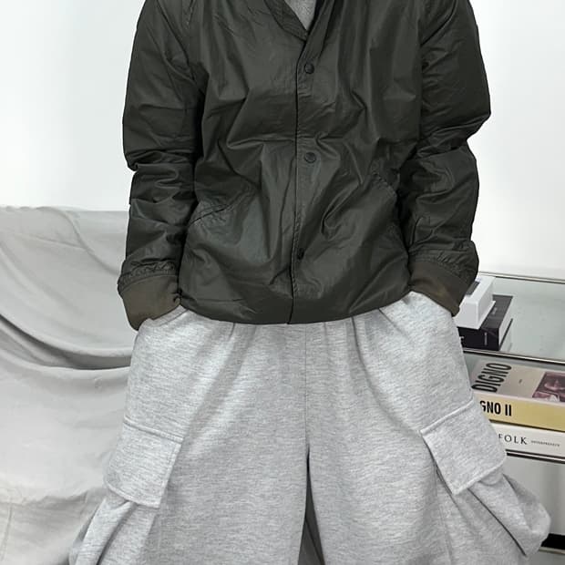 노스페이스 카키 블루종 110