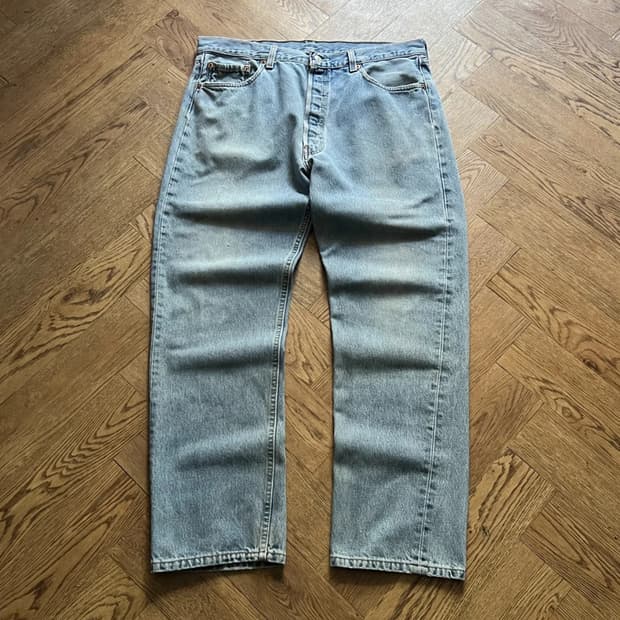 [38]90's 리바이스 501 Made in USA 데님 팬츠 S36